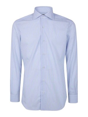 BARBA: shirts - Classic Popeline  Shirt