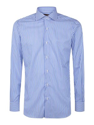 BARBA: camicie - Camicia classica a righe in popeline