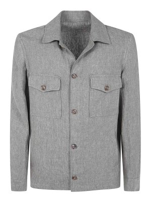 BARBA: shirts - Park Linen Shirt