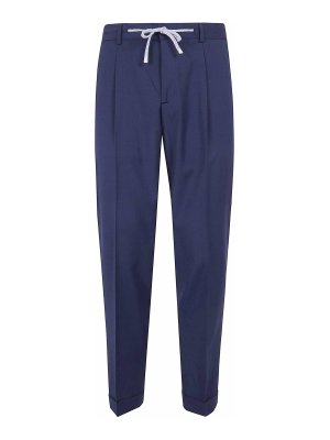 BARBA: Casual Hosen - Casual Hose - Blau