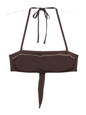 BRUNELLO CUCINELLI: one-piece - Swimsuit Top