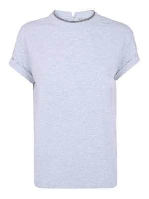 BRUNELLO CUCINELLI: t-shirts - Round Neck T-Shirt