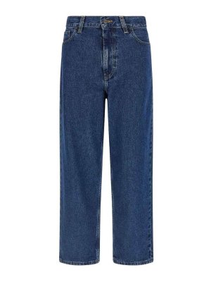 CARHARTT: straight leg jeans - W  Pant Smith Denim