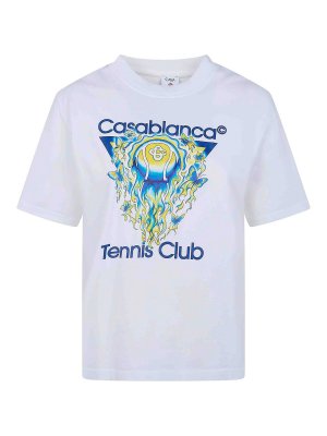CASABLANCA: Camisetas - Camiseta - Blanco