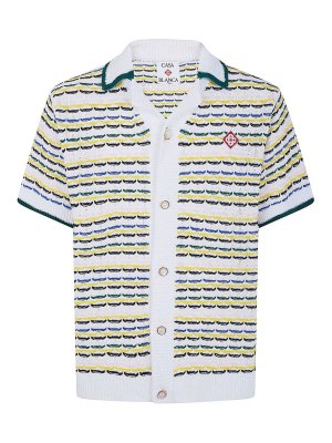 CASABLANCA: shirts - Tuck Stitch Shirt