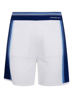 CASABLANCA: Trousers Shorts - Mesh Stripes Shorts