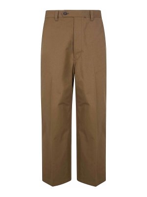 COMME DES GARÇONS HOMMES PLUS: Jeans Rectos - Vaqueros Rectos - Marrón