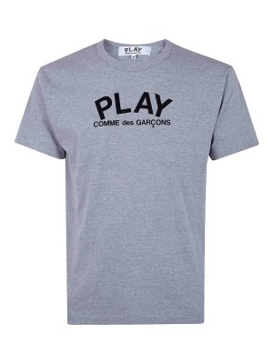 Comme des Garçons Play: Tシャツ - Tシャツ - グレー