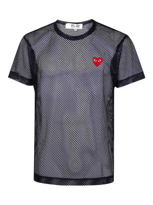 Comme des Garçons Play: Tシャツ - Tシャツ - 黒