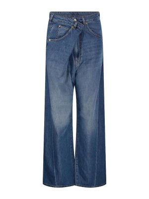 DARKPARK: Jeans Rectos - Vaqueros Rectos - Azul