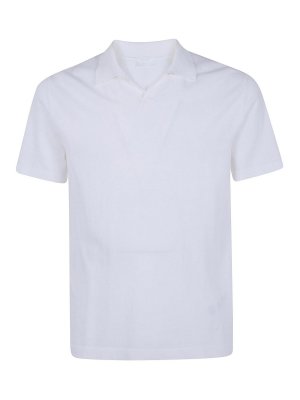 DONDUP: polo shirts - Crepe Cotton F14 Regular Fit Polo Shirt