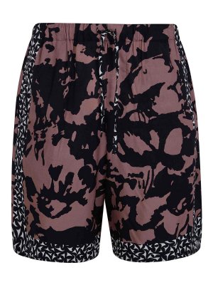DRIES VAN NOTEN: Trousers Shorts - Piperi Printed Shorts