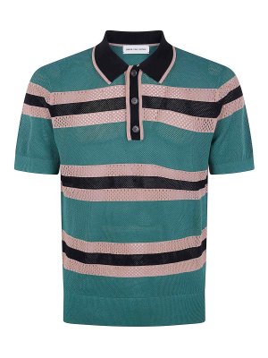 DRIES VAN NOTEN: polo - Polo a righe Mercy