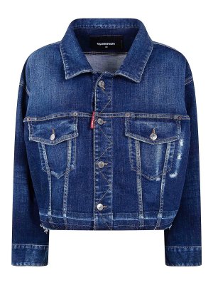 DSQUARED2: Jeans Rectos - Vaqueros Rectos - Azul