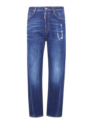DSQUARED2: Jeans acampanados - Jeans Acampanados - Azul