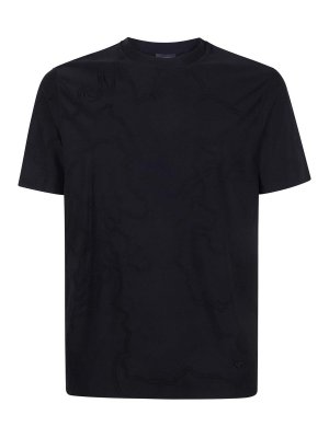 EMPORIO ARMANI: Camisetas - Camiseta - Negro