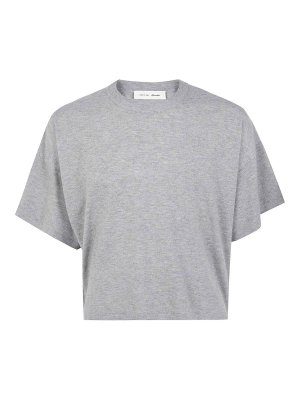 FEAR OF GOD: t-shirt - T-shirt squadrata da donna in maglia