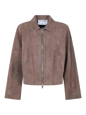 FILIPPA K: leather jacket - Suede  Jacket