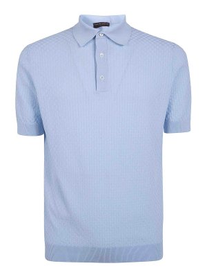 FILIPPO DE LAURENTIIS: polo shirts - Short Sleeves Polo Shirt