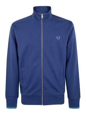 FRED PERRY: スウェット＆セーター - スウェットシャツ/セーター - ブルー