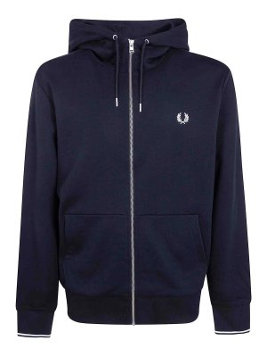 FRED PERRY: Sudaderas y suéteres - Sudadera - Negro