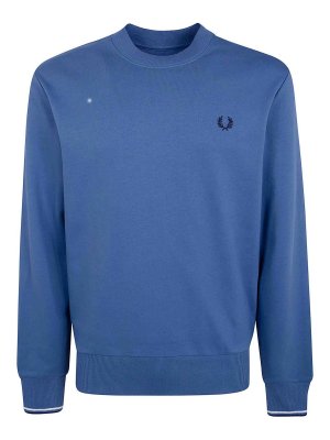 FRED PERRY: クルーネック - クルーネック - ブルー