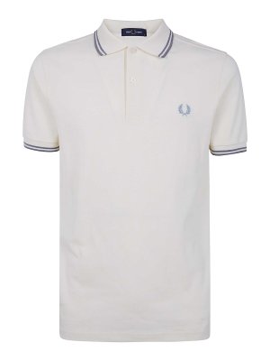 FRED PERRY: Poloshirts - Poloshirt - Weiß