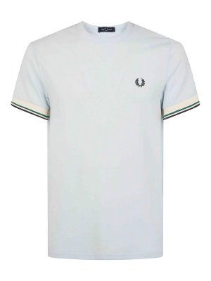 FRED PERRY: Camisetas - Camiseta - Blanco