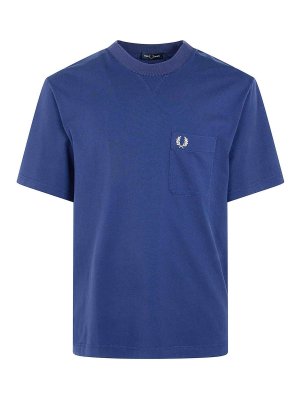 FRED PERRY: t-shirts - Washed T-Shirt