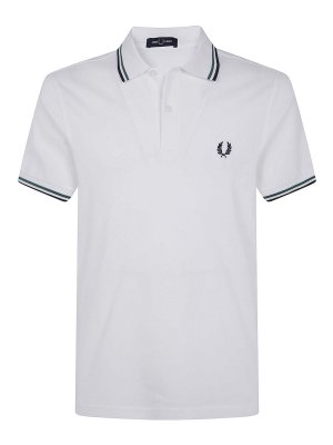 FRED PERRY: Hemden - Hemd - Weiß