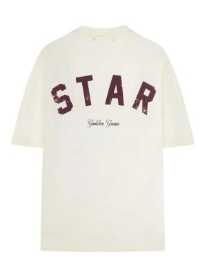 GOLDEN GOOSE: Camisetas - Camiseta - Gris