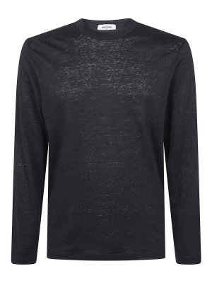 GRAN SASSO: t-shirts - Logo Print Long Sleeves T-Shirt