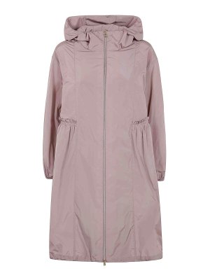 HERNO: casual jackets - Midi Hooded Jacket