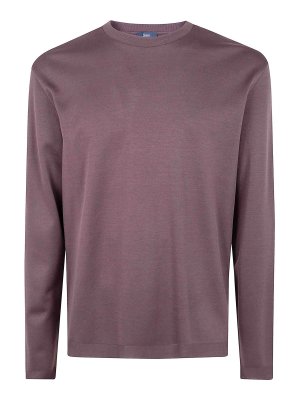 HERNO: T-shirts - T-Shirt - Braun