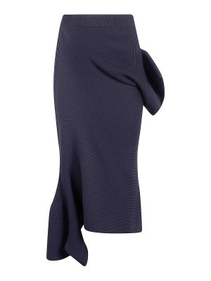 ISSEY MIYAKE: Knielange und Midi Röcke - Midirock - Schwarz