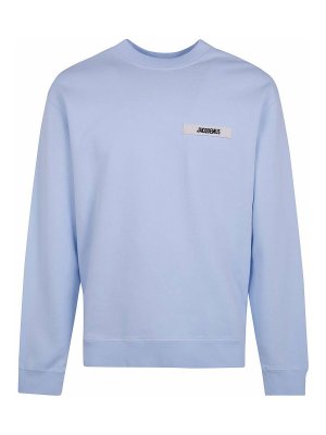 JACQUEMUS: Sweatshirts und Pullover - Sweatshirt - Blau