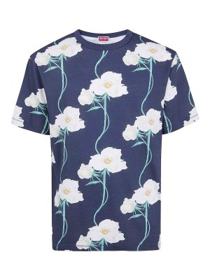 KENZO: Tシャツ - Tシャツ - ブルー