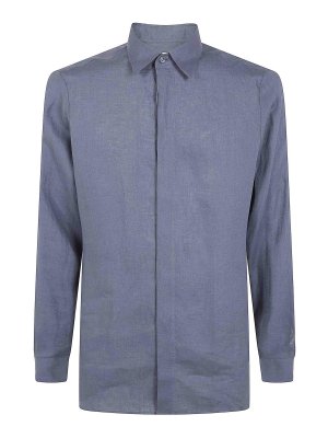 LARDINI: shirts - Linen Shirt