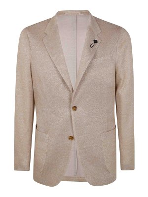 LARDINI: casual jackets - Knitted Jacket