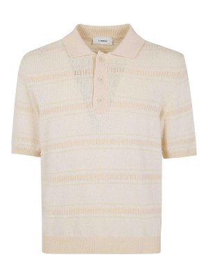 LARDINI: polo shirts - Embroidered Polo Shirt