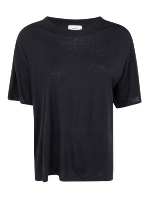 LOULOU STUDIO: Tシャツ - Tシャツ - 黒