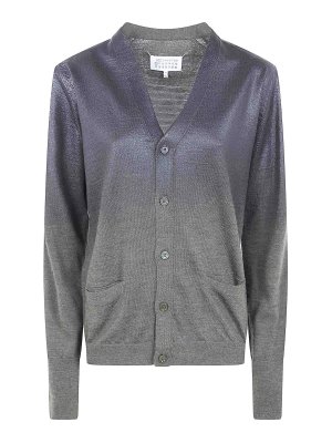 Maison Margiela: Cárdigans - Cárdigan - Verde