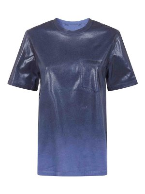Maison Margiela: Camisetas - Camiseta - Azul