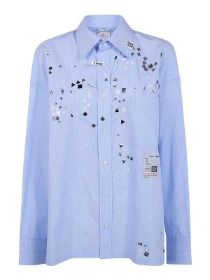 MAISON MIHARA YASUHIRO: Chemises - Chemise - Bleu