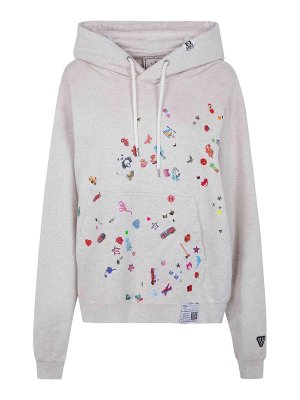 MAISON MIHARA YASUHIRO: Sudaderas y suéteres - Sudadera - Blanco
