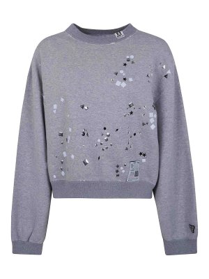 MAISON MIHARA YASUHIRO: crew necks - Embellished Pullover