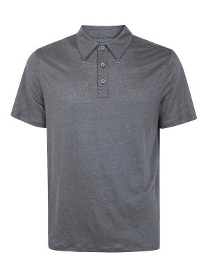 Majestic Filatures: polo shirts - Linen Short Sleeves Polo Shirt