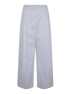 Max Mara: カジュアルトラウザー - カジュアルパンツ - 白