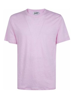 MC2 SAINT BARTH: Strickpullover mit Rundhalsausschnitt - Rundhalspullover - Rosa