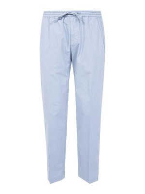 MICHAEL COAL: casual trousers - Popeline Coulisse Trousers